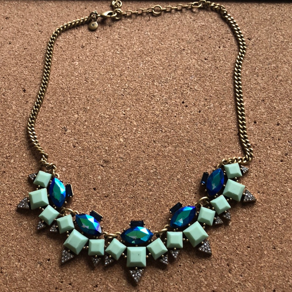 Blue JCrew Necklace